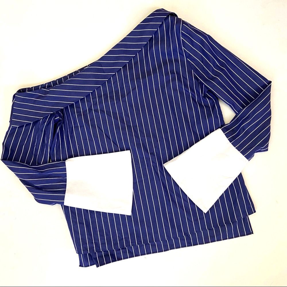 AMMARA Cady Nautical Striped Blouse size XS - Picture 6 of 16